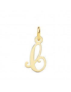 18K COLGANTE ORO AMARILLO LETRA " C " 15X9 MM