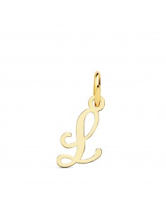 18K COLGANTE ORO AMARILLO LETRA " L " . 10X8 MM