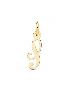18K COLGANTE ORO AMARILLO LETRA " S " 16X5 MM