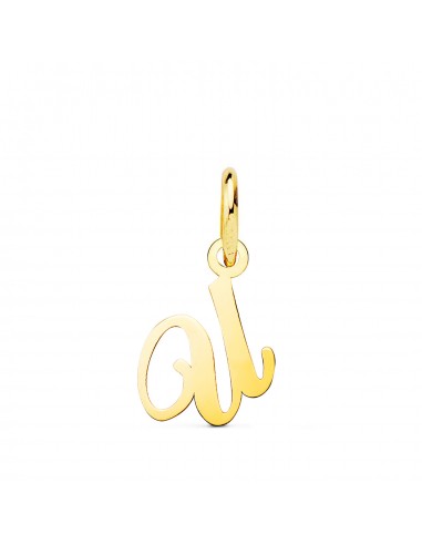 18K COLGANTE ORO AMARILLO LETRA " U ": MEDIDA: 10 5 X 7 5 MM