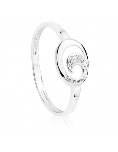 18K SORTIJA ORO BLANCO 2 DIAMANTES NATURALES TALLA BRILLANTE 0.016  QTS. 9X7 MM