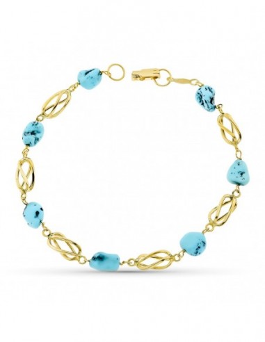 Pulsera Jaula Turquesa