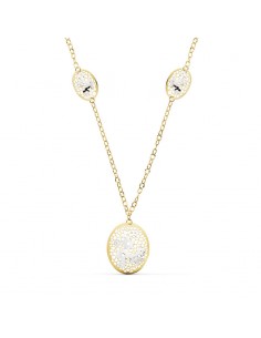 18K GARGANTILLA BICOLOR FLORES 45CM