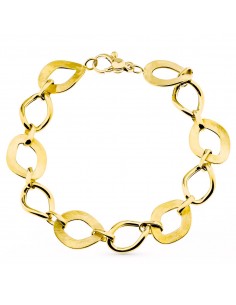 18K PULSERA ORO AMARILLO ESLABONES