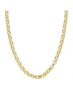 18K CADENA ORO AMARILLO ROLO HUECA 45CM 5.5 MM