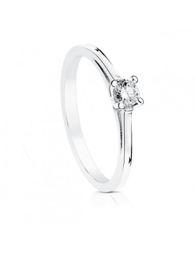 18K SOLITARIO DIAMANTE NATURAL TALLA BRILLANTE  0 150 QTS. SI-H
