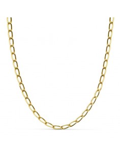 18K CADENA ORO AMARILLO BILBAO HUECA 4 MM -50CM