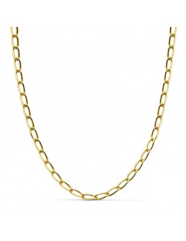 18K CADENA ORO AMARILLO BILBAO HUECA 4 MM -50CM