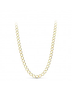 18K CADENA ORO AMARILLO MACIZA  ROMBO MACIZA 50CM