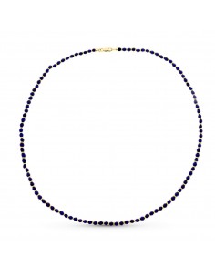18K GARGANTILLA ORO AMARILLO LAPIZLAZULI 45CM