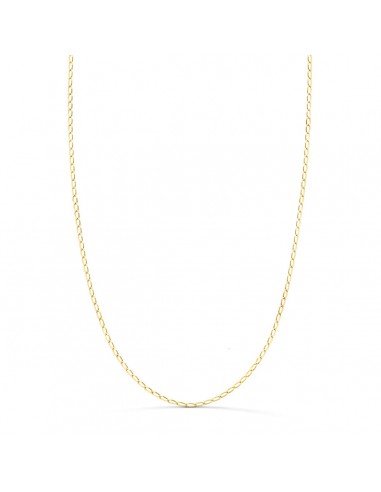18K CADENA ORO AMARILLO BILBAO MACIZA ANCHO: 1MM LARGO: 40CM