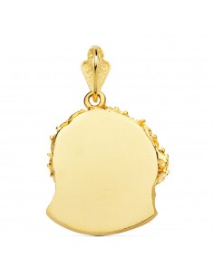 18K CABEZA CRISTO DE MURILLO 25 X 24 MM 2