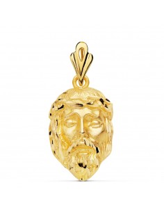 18K CABEZA DE CRISTO 25 X 17 MM