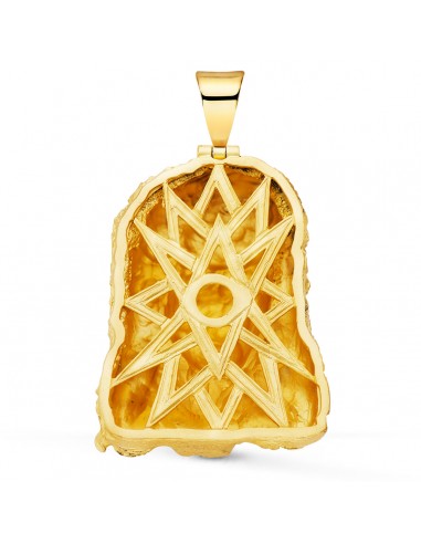 18K COLGANTE ORO AMARILLO CAMARÓN DE LA ISLA. 43 X 32 MM