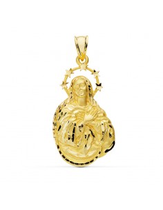 18K VIRGEN INMACULADA. 35 X 19 MM. 7.20 GRS.