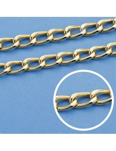 18K CADENA BARBADA 50 CM. 4,5 MM.