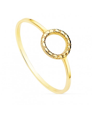 18K SORTIJA ORO AMARILLO LISA MOTIVO REDONDO 7.5 MM