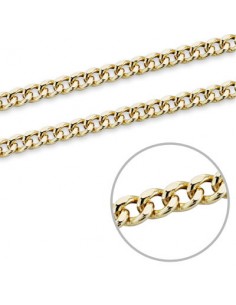 18K CADENA BARBADA 45 CM. 2.2 MM. 2.50GRS.
