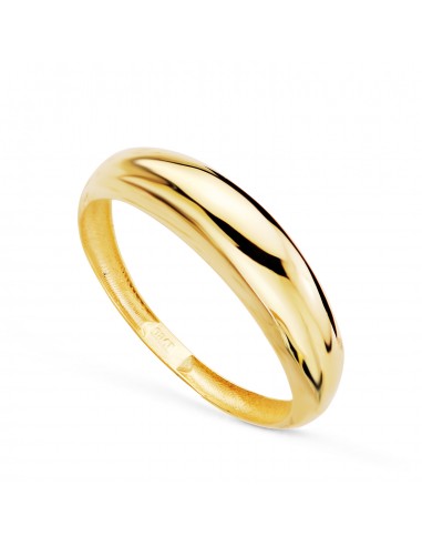 18K SORTIJA ORO AMARILLO LISA EN BRILLO. ANCHO: 4 5 MM