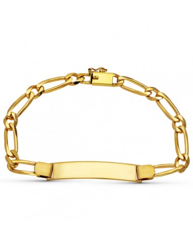 18K ESCLAVA CABALLERO ORO AMARILLO