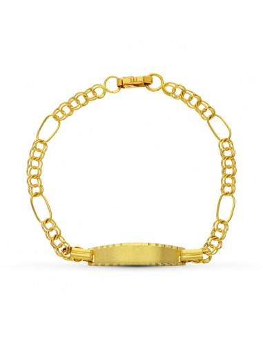 18K ESCLAVA ORO AMARILLO HUNGARA 17.5 CM