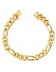 18K PULSERA ORO AMARILLO CARTIER 3X1 HUECA ANCHO: 8 MM. LARGO: 21.5 CM