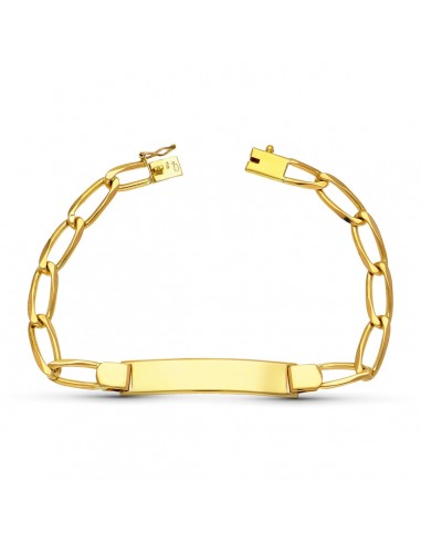 18K ESCLAVA ORO AMARILLO BILBAO MACIZA