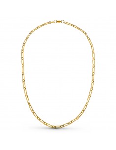 18K CADENA ORO AMARILLO CARTIER HUECA 50CM 3 MM