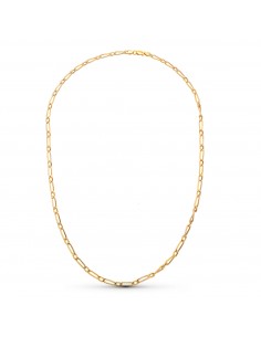 18K CADENA ORO AMARILLO CARTIER HUECA 50CM 3 MM