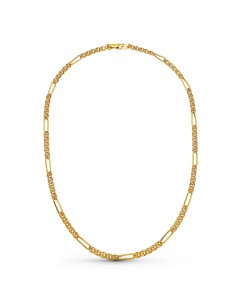 18K CADENA ORO AMARILLO HUNGARA HUECA 50CM 4.5 MM