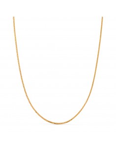 18K CADENA ORO AMARILLO MACIZA ESPIGA. ANCHO: 1 MM. LARGO: 40 CM