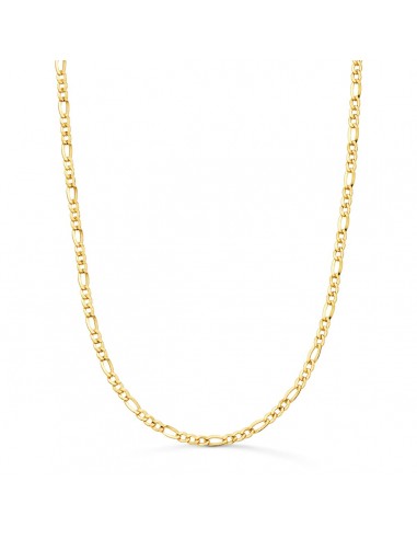 18K CADENA ORO AMARILLO CARTIER HUECA ESLABON PLANO ANCHO: 2.2MM LARGO: 50CM