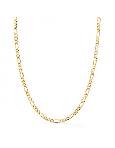 18K CADENA ORO AMARILLO HUECA ESLABON TIPO CARTIER ANCHO 4 MM LARGO 60CM