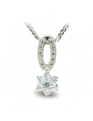 18K GARGANTILLA ORO BLANCO CIRCONITAS