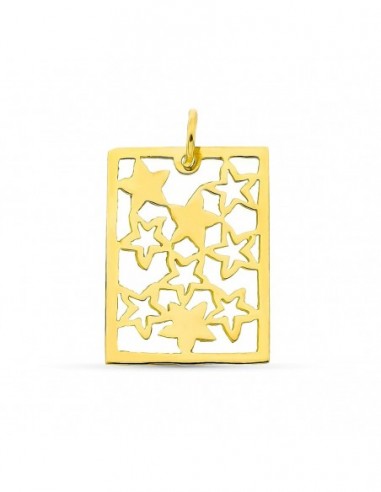 Rectangulo Calado Estrellas