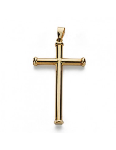 18K CRUZ SIN CRISTO. 36 X 22MM.