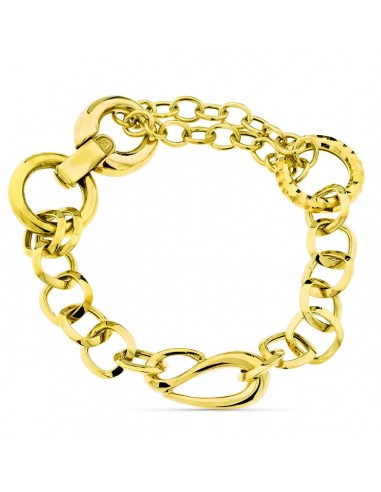 18K PULSERA ORO AMARILLO ESLABONES 14.35 GR