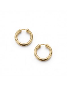 18K AROS HUECOS REDONDOS 18 X 3 MM.