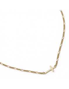 18K GARGANTILLA CRUZ 42CM