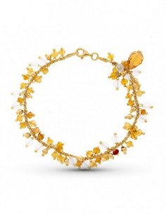 Pulsera Piedras Color