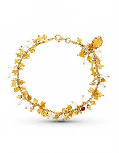 Pulsera Piedras Color
